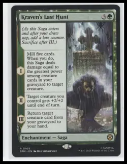 MTG Kraven’s Last Hunt Regular Rare Marvel Spider-Man Universes 2025 - Image 1