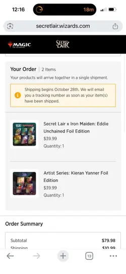 MTG Secret Lair | Artist Series Kieran Yanner FOIL Edition | CONFIRMED presale - Image 2