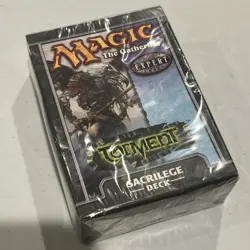 Sealed MTG Torment Theme Deck Sacrilege Sealed Magic Cards 2002 | English Pack - Image 1
