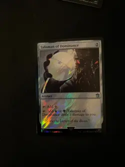 Talisman of Dominance #841 *SURGE FOIL* [Doctor Who] Magic MTG Cards NM - Image 1