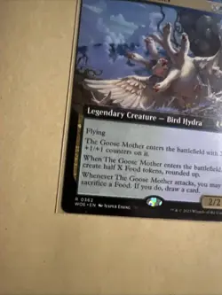MTG The Goose Mother WOE 0362 R NM Regular Extended Art - Image 3