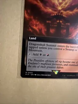 MTG Dragonskull Summit PIP 0493 R NM Regular Extended Art - Image 3