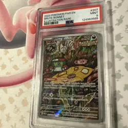 2023 Pokemon Mint PSA 9 Brute Bonnet 207/182 Sv04 Paradox Rift Illustration Rare - Image 3