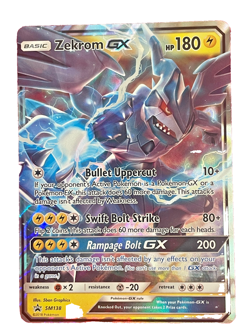 Pokemon Zekrom GX SM138 Ultra Rare Black Star Promo Near Mint NM - Image 1