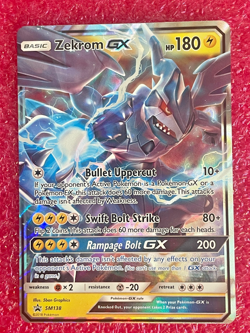 Pokemon Zekrom GX SM138 Ultra Rare Black Star Promo Near Mint NM - Image 2