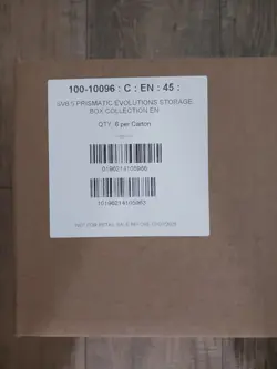 Pokemon TCG Prismatic Evolutions Surprise Box Case Factory Sealed #6 Box's - Image 1