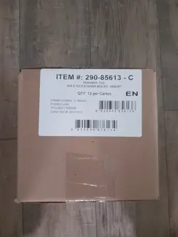 Pokemon TCG Paldean Fates Tech Sticker Collection Display (12 Blisters) 36 Packs - Image 1