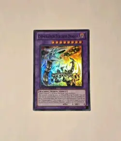 Yugioh Chimeratech Fortress Dragon Super Rare CT07-EN013 LP - Image 1