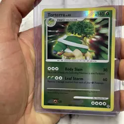 Pokemon Card Torterra Diamond & Pearl Reverse Holo Rare 17/130 LP+ Pokemon TCG - Image 1