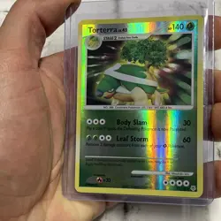 Pokemon Card Torterra Diamond & Pearl Reverse Holo Rare 17/130 LP+ Pokemon TCG - Image 2