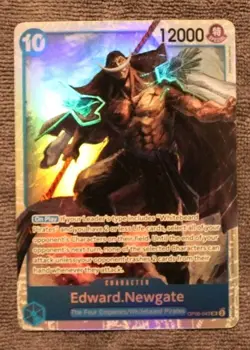 Edward Newgate SR OP08-043 English ONE PIECE Card Game Two Legends - Image 1