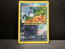 Marill 11/18 Southern Islands Reverse Holo Pokemon TCG Card HP - Image 1