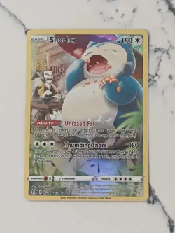 Snorlax TG10/TG30 SWSH Lost Origin Trainer Gallery Holo Pokemon TCG Card - Image 1