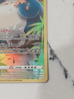 Snorlax TG10/TG30 SWSH Lost Origin Trainer Gallery Holo Pokemon TCG Card - Image 4