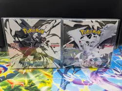 Pokemon Card Black Bolt White Flare Booster Box Set Japanese Shrink sv11B sv11W - Image 1