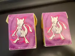 Lot of *2* 1999 Pokemon/Pikachu/Mewtwo Ultra Pro Deck Boxes (no cards) - Image 3