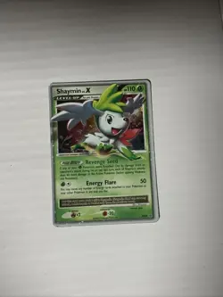 Pokemon TCG Shaymin LV.X Black Star Promotional Holo Card DP39 - Image 1