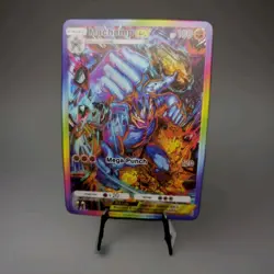 Pokemon TCG Pocket Machamp Custom Holo Foil Card With Texture Genetic Apex - Image 1