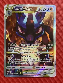 Lucario VSTAR SWSH291 SWSH: Sword & Shield Promo Cards Pokemon Card TCG - Image 2