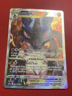 Lucario VSTAR SWSH291 SWSH: Sword & Shield Promo Cards Pokemon Card TCG - Image 3