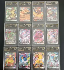 12 Lot OCD 10 Pokemon Chinese Card RRR RR Charizard Gengar Umbreon Rayquaza SQ#3 - Image 1