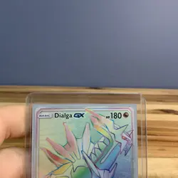 Dialga GX 164/156 Ultra Prism Rainbow Rare Pokemon Pokemon TCG Card - Image 4