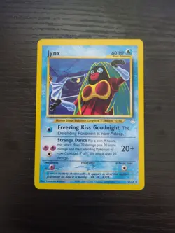 Jynx 31/64 Uncommon Non Holo Neo Revelation Pokemon Card LP - Image 1