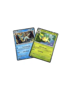 Pokemon Leafeon #170 & Glaceon #171 Scarlet & Violet HOLO Black Star Promo Cards - Image 1