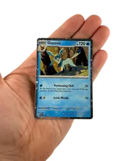 Pokemon Leafeon #170 & Glaceon #171 Scarlet & Violet HOLO Black Star Promo Cards - Image 2