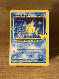 Shining Magikarp 66/64 Pokemon Celebrations Classic Collection Holo Pokemon Card - Image 1