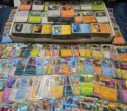 Pokemon 4000+ Card Mixed BULK Lot Holos/Commons/Uncommons NO BASIC ENERGY - Image 1