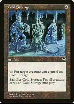 X 1 Cold Storage Tempest MTG Magic The Gathering - Image 1