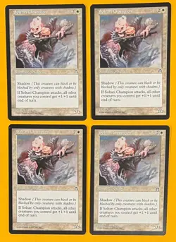 MTG SOLTARI CHAMPION (x4) Stronghold (OldManMTG 011-562) - Image 1