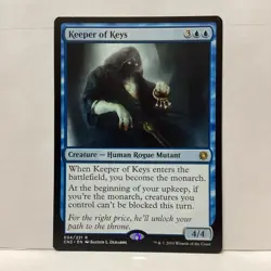 MTG Keeper of Keys Magic: The Gathering Conspiracy: Take the Crown Rare #034 - Image 1