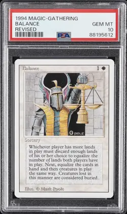 1994 MTG REVISED BALANCE PSA 10 - Image 1