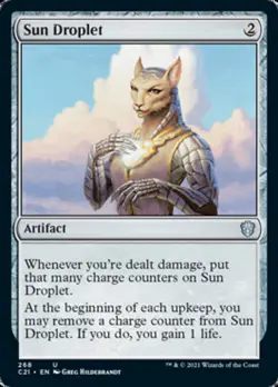 Sun Droplet [Commander 2021] Magic MTG - Image 1