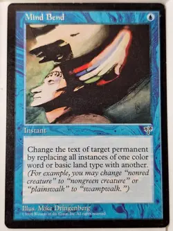 Mind Bend - Mirage - Magic the Gathering MTG Nice! - Image 1