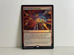 Devastating Onslaught 132 FOIL MTG Edge of Eternities NM X1 - Image 1