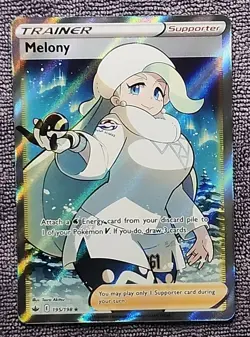 Melony (Full Art) - 195/198 Pokemon TCG Ultra Rare Chilling Reign - Image 1