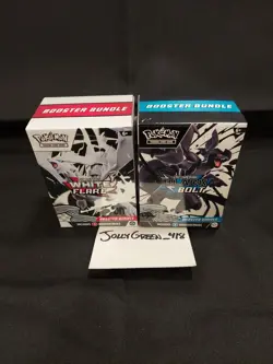 Pokemon TCG Black Bolt White Flare Booster Bundle NEW SEALED 2 Box Lot 1 Of Each - Image 1