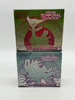 Lot of (2) Pokemon TCG Temporal Forces Elite Trainer Boxes - Image 1