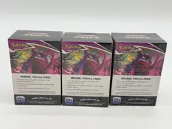 Lot of (3) Pokemon TCG SWSH Fusion Strike Build & Battle Boxes - Image 2