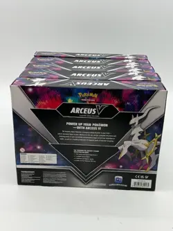 Lot of (5) Pokemon TCG Arceus V Figure Collection Boxes NEW - Image 2