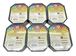 Lot of (6) Pokemon TCG: Elemental Power Tin Set Vaporeon/Jolteon/Flareon GX New - Image 3