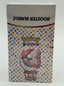 Pokemon TCG 151 Mew EN Booster Bundle Display Case SEALED - Image 1