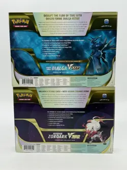Pokemon TCG Origin Forme Dialga & Hisuian Zoroark VSTAR Premium Collection Boxes - Image 2