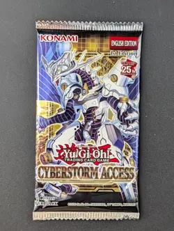 Lot of (98) Yu-Gi-Oh TCG Cyberstorm Access Booster Pack Sealed - Image 2