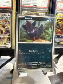 Pokemon 4 Card Masterball Lot Black Bolt White Flare Zorua Sawk Pawniard Mienfoo - Image 2