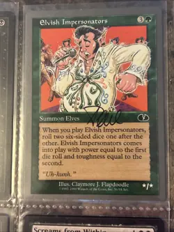 G-1 Mixed Lot Of Signed Magic The Gathering Cards - Image 4