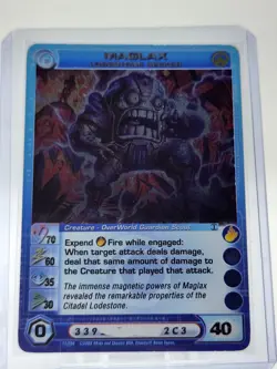 Chaotic Card : Maglax Lodestone Seeker Alliances Unraveled Rare Creature - Image 1